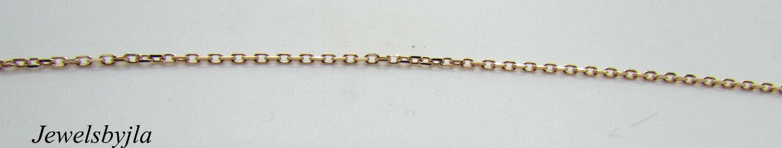 14K Rose Gold Pretty Circle Evil Eye Necklace W/ Turquoise Stones and 14K Chain