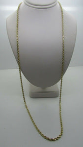 14K Pretty Yellow Gold Rope Chain 26 Inches 18 Grams 3Mm