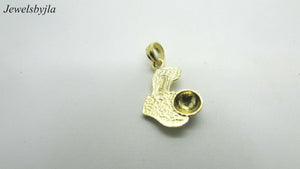 14K Two Tone Gold Soccer Cleat With Soccer Ball Pendant/Charm 1.2 Grams