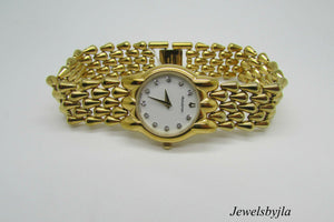 Accutron By Bulova Woman&#39;s Mother Of Pearl Versailles Watch 27P05