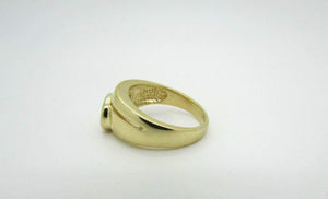 14K Pretty Yellow Gold Citrine Ring Oval Shape Ladies 6.5 Grams