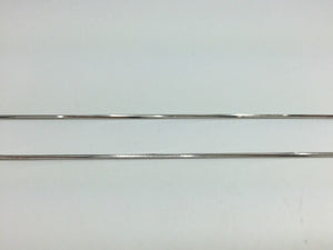 14K Solid White Gold Square Snake Chain 24 Inches 8.2 Grams 1.2 Mm