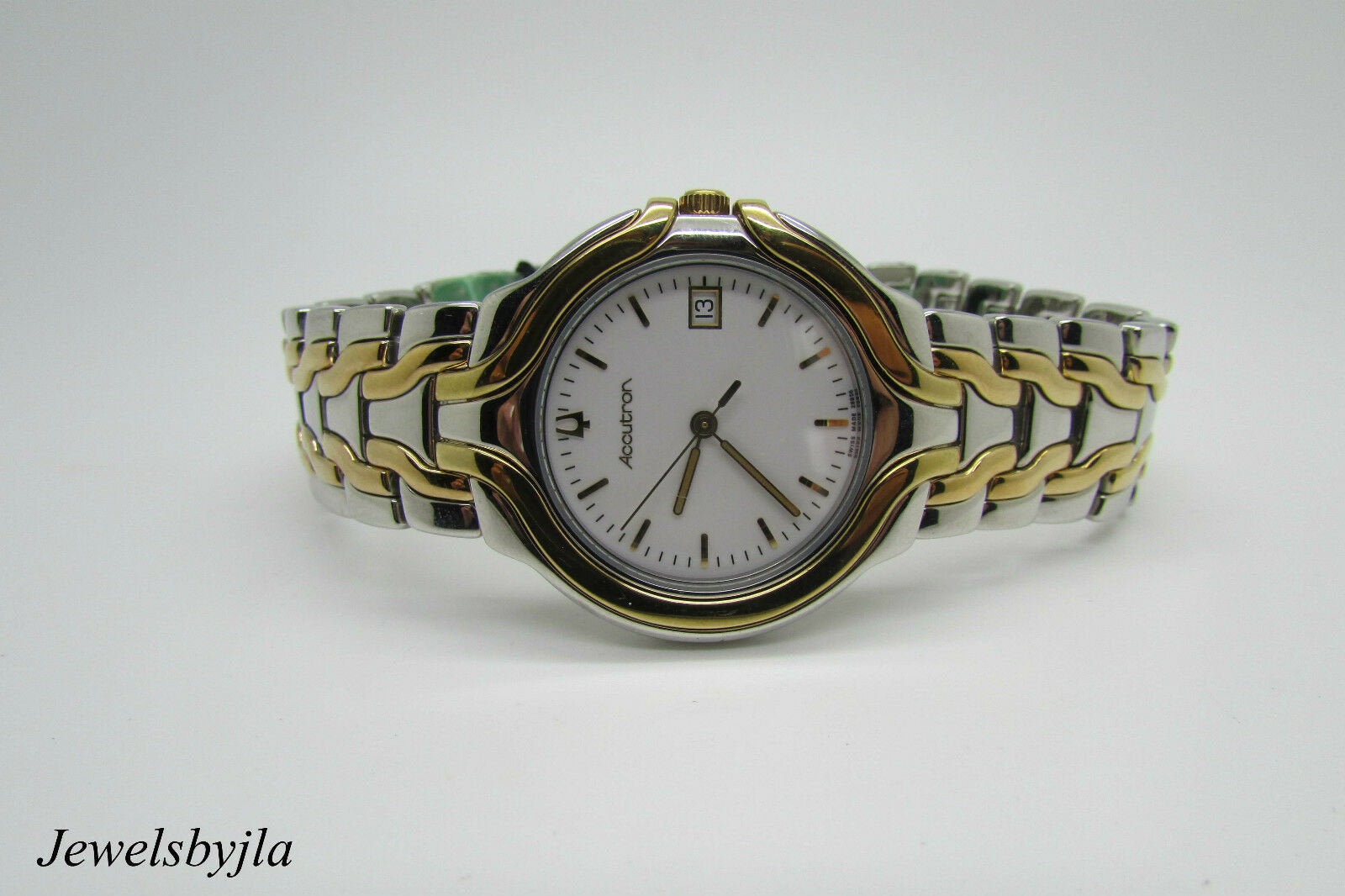 Accutron By Buolva 28B56 Men&#39;s Stainless Steel Tivoli Watch Brand New In Box.