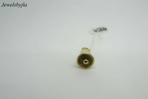 14K Yellow Gold Cute Bell Pendant/Charm With Design 3.7 Grams