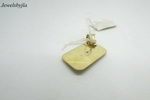 14K Yellow Gold Beautiful Pendant/Charm Plaque Of Risen Christ 3.4 Grams