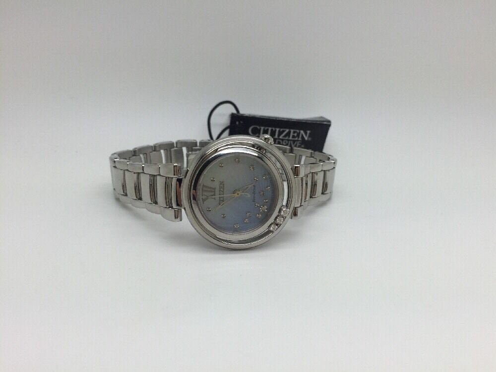 Citizen Women&#39;s Em0320-59D Citizen Ladies Sunrise Japanese Quartz Silver Watch