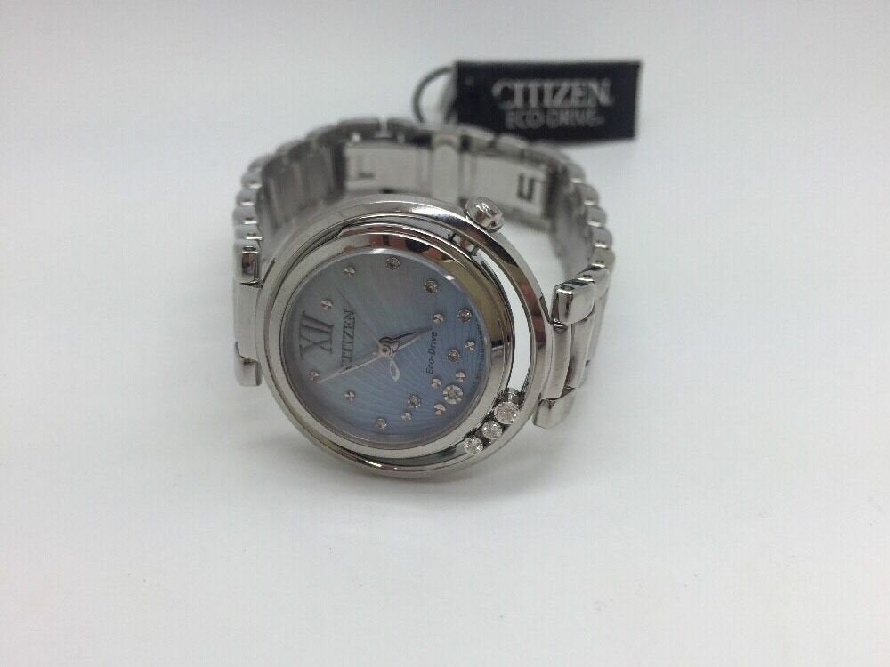 Citizen Women&#39;s Em0320-59D Citizen Ladies Sunrise Japanese Quartz Silver Watch