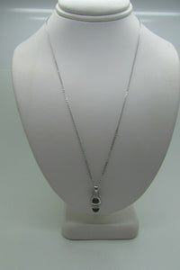 14K White Gold Pretty Onyx Shoe Charm Pendant With Diamonds .10 Cts 3.6 Grams