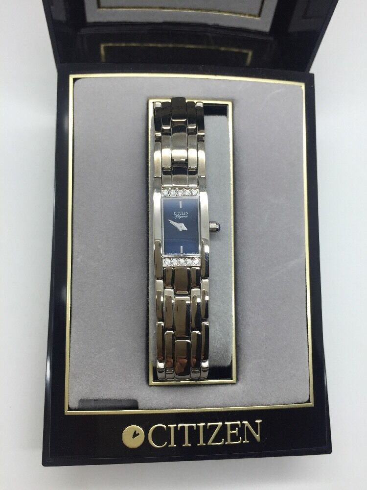 Citizen Eh9530-51L Pretty Ladies Watch Dress Bracelet Thin Brand New!