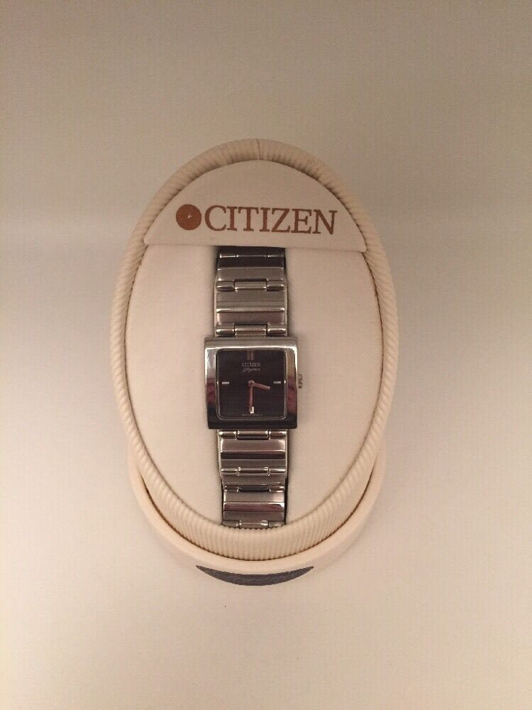 Citizen Elegance Silver Tone Men Bb0230-54E Dress Watch Brand New!