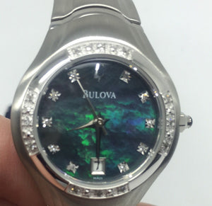 Bulova Women&#39;s 96R20 Maestro Diamond Watch Brand New In Box!