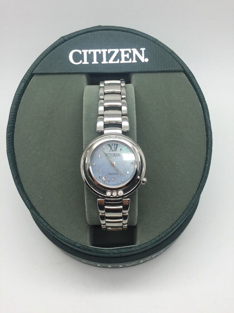 Citizen Women&#39;s Em0320-59D Citizen Ladies Sunrise Japanese Quartz Silver Watch