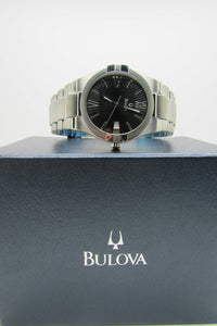 Bulova Men&#39;s Bracelet Stainless Steel Watch 96G17 Brand New!