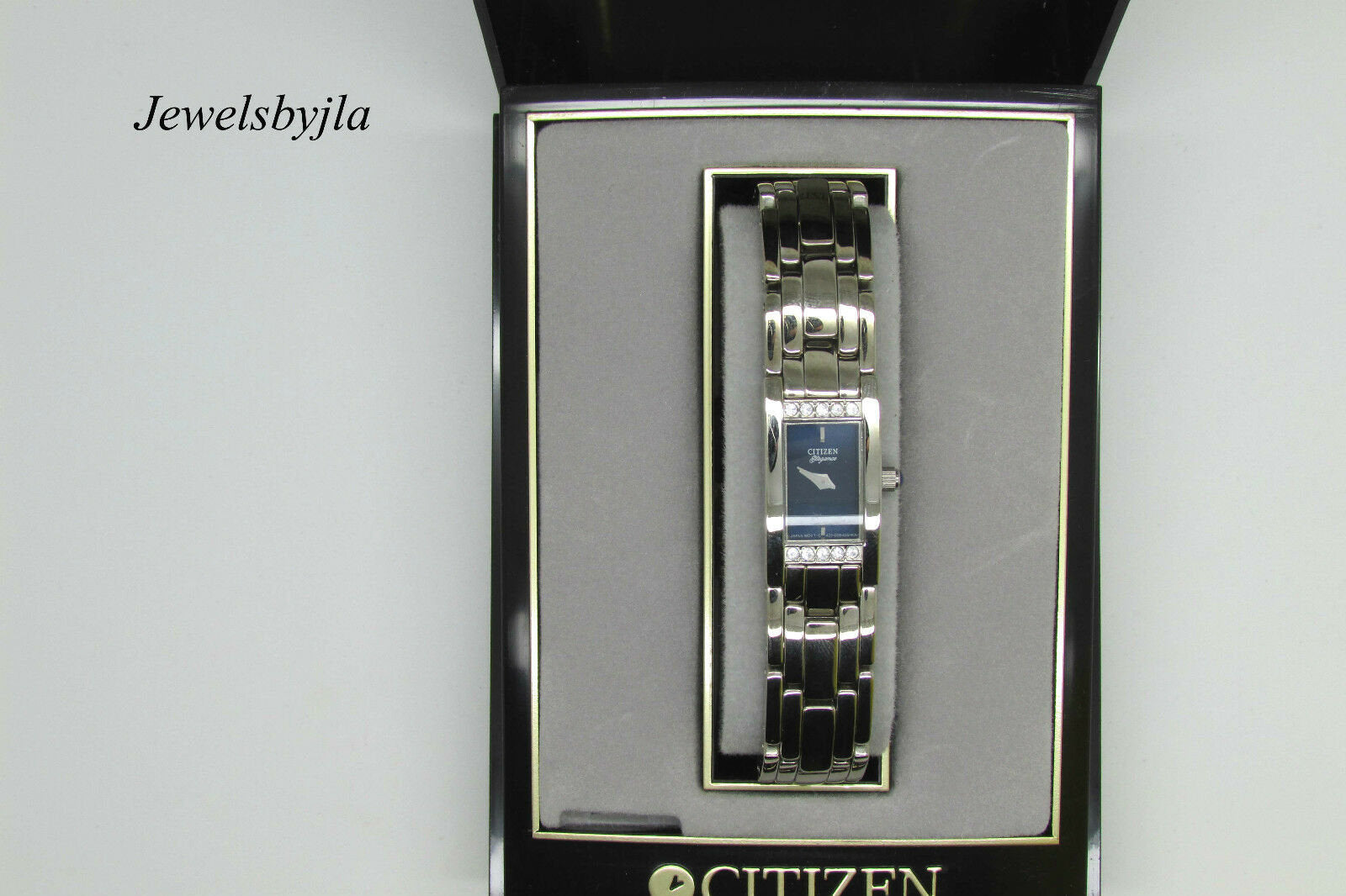 Citizen Eh9530-51L Pretty Ladies Watch Dress Bracelet Thin Brand New!