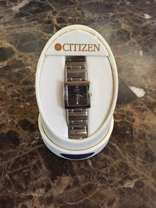 Citizen Elegance Silver Tone Men Bb0230-54E Dress Watch Brand New!