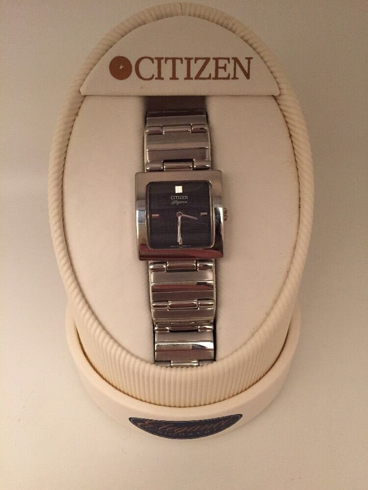 Citizen Elegance Silver Tone Men Bb0230-54E Dress Watch Brand New!