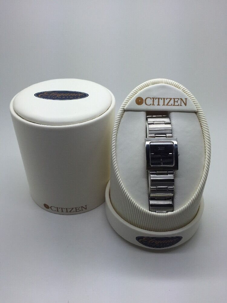 Citizen Elegance Silver Tone Men Bb0230-54E Dress Watch Brand New!