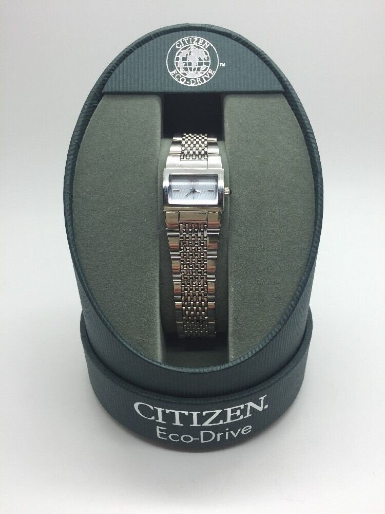 Citizen Ew8540-56A Pretty Ladies Watch Stainless Steel Dress Watch Brand New