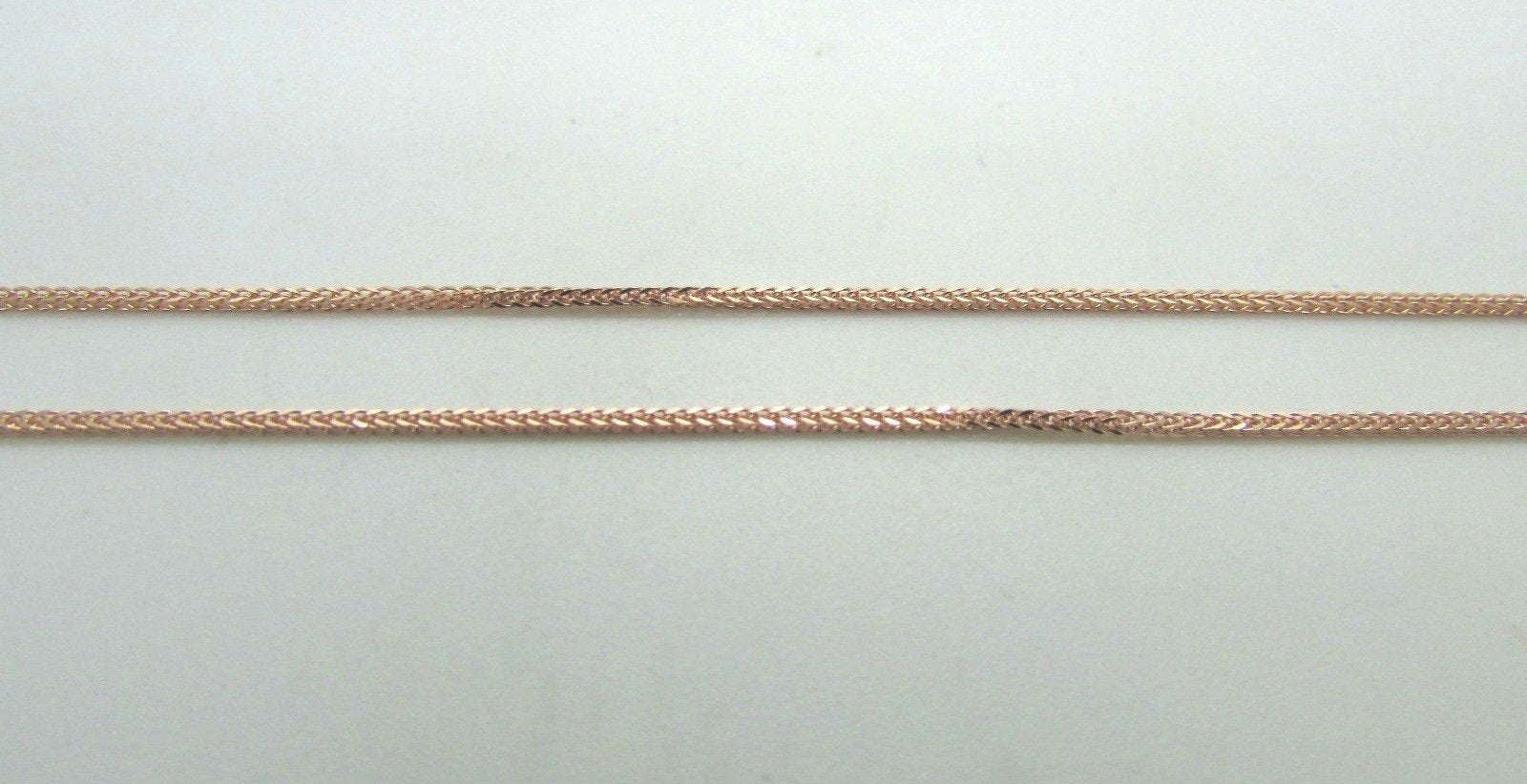 14K Pretty Rose Gold Foxtail Chain 20 Inches 2 Grams