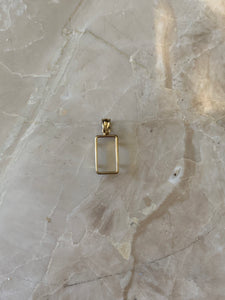 14K Pretty Yellow Gold Regular Frame for 1 gram Pamp Suisse Gold Bar