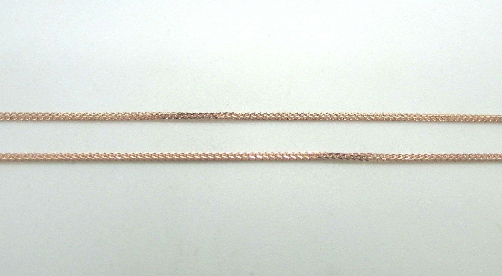 14K Pretty Rose Gold Foxtail Chain 18 Inches 1.8 Grams