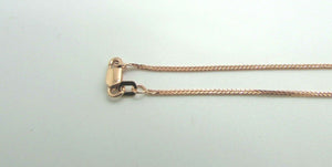 14K Pretty Rose Gold Foxtail Chain 20 Inches 2 Grams