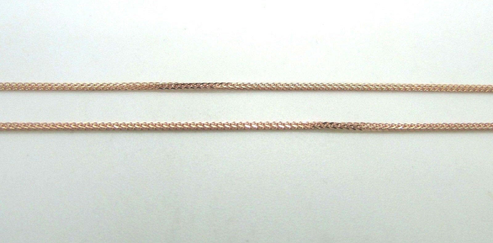 14K Pretty Rose Gold Foxtail Chain 20 Inches 2 Grams