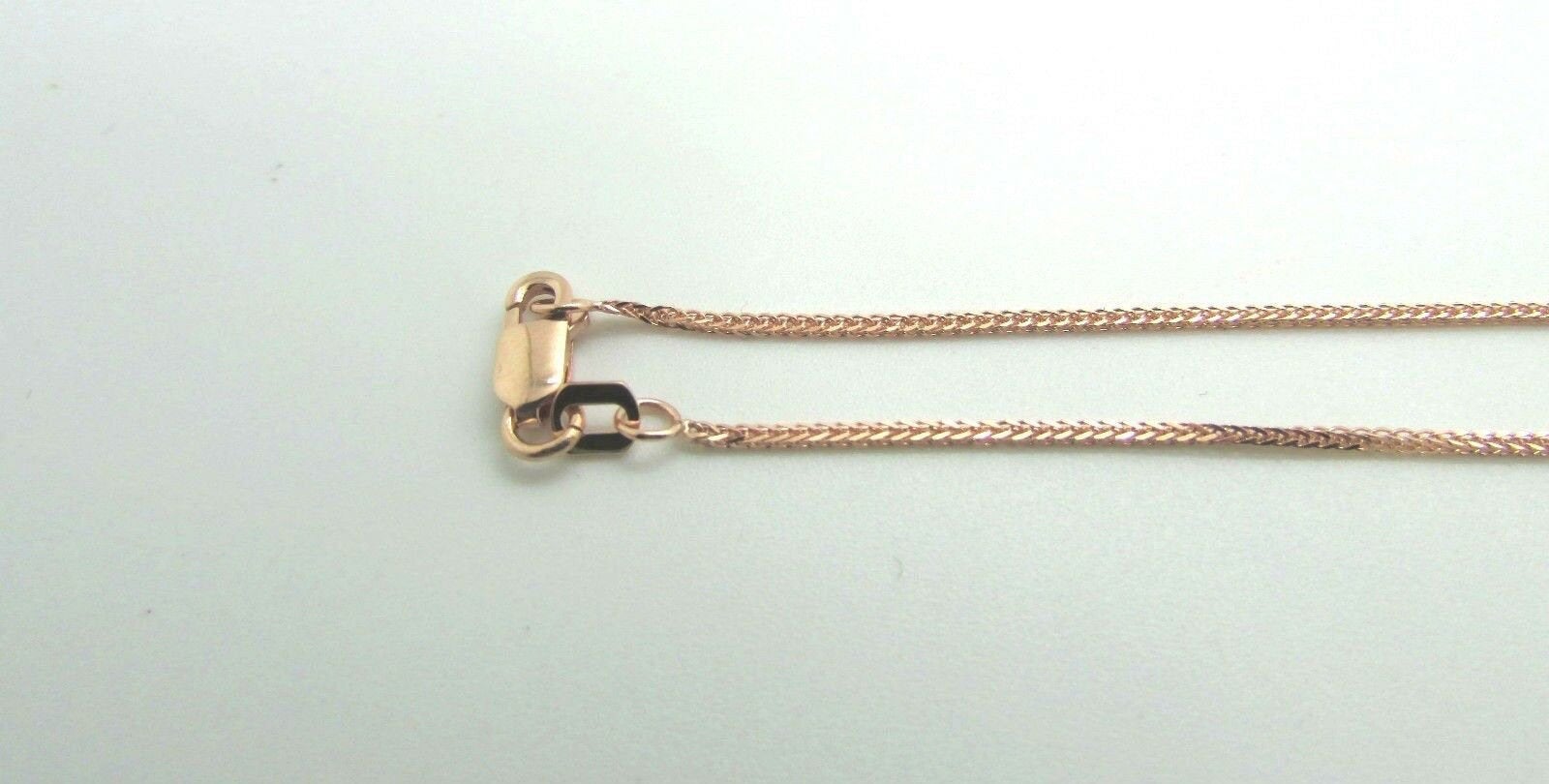 14K Pretty Rose Gold Foxtail Chain 20 Inches 2.9 Grams